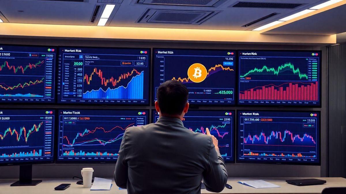 Market Risk Assessment in Cryptocurrency