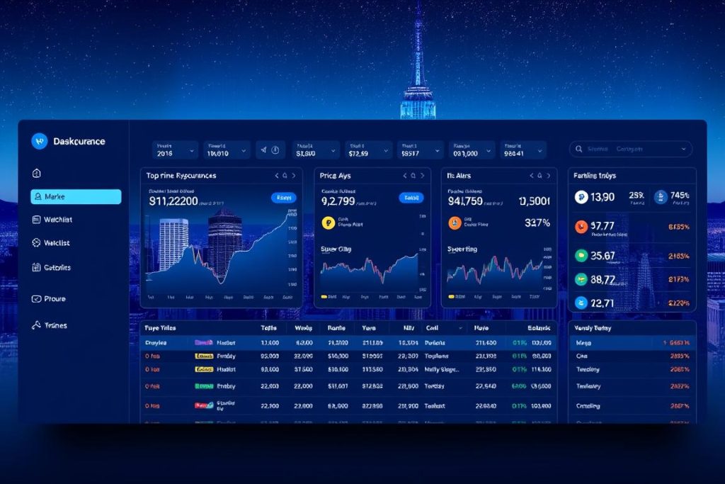 rastreador de preços de criptomoedas